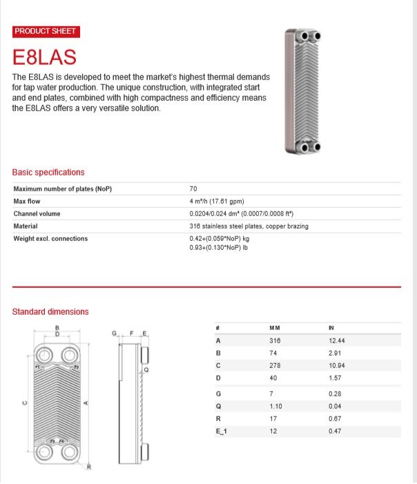 E8LAS Product Sheet